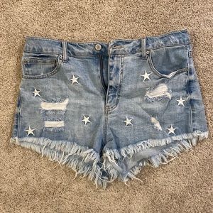 Star Jean shorts